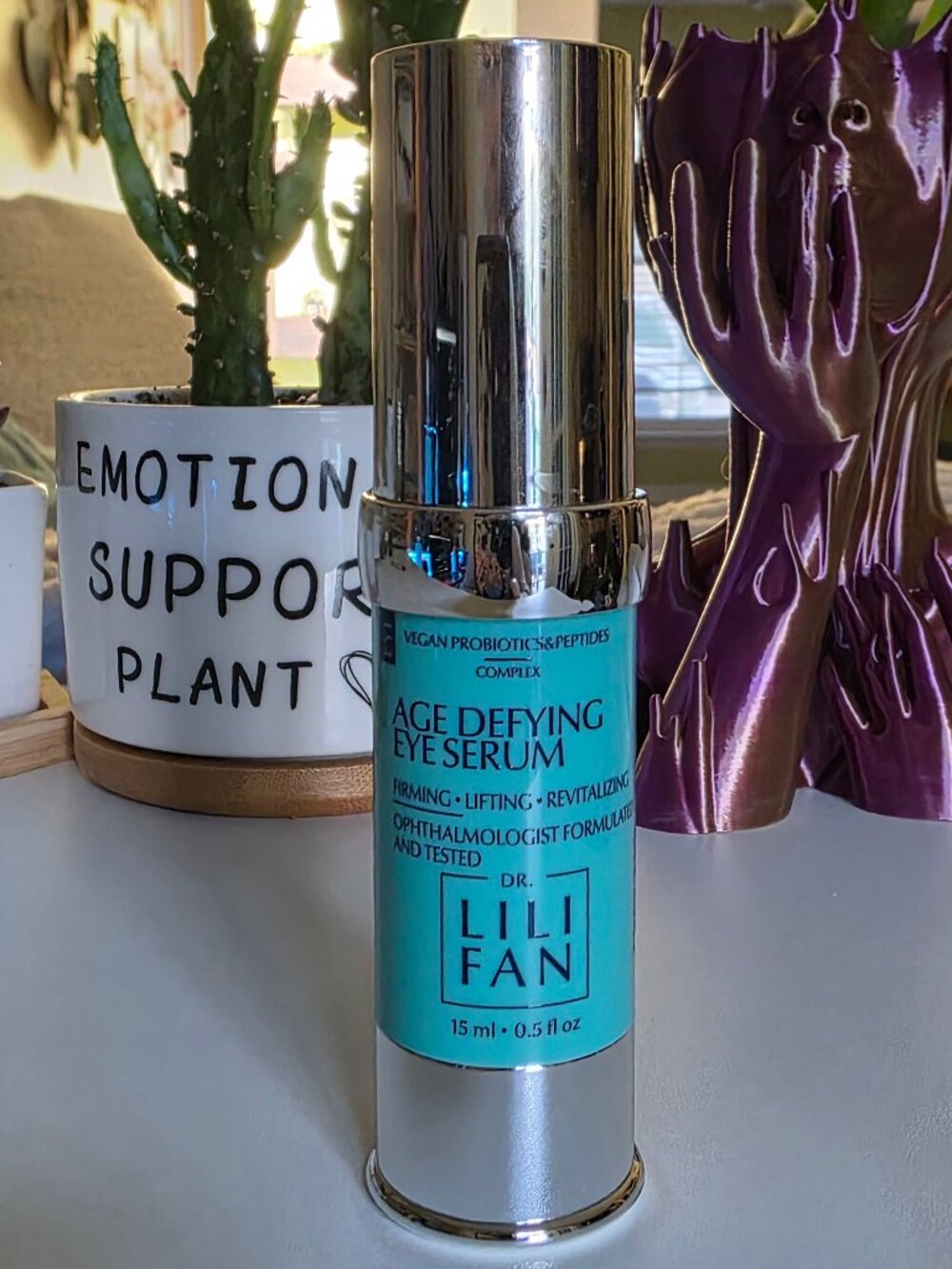 Dr. Lili Fan Vegan Probiotic Skincare Probiotic Age-Defying Eye Serum 0.5fl oz